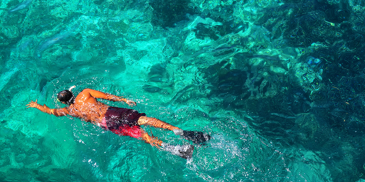 donde practicar snorkel en Menorca