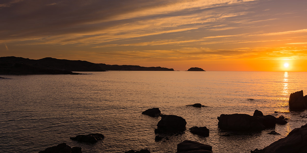 Las mejores puestas de sol de Menorca