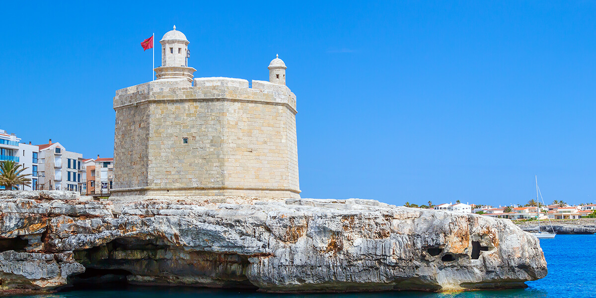 Castell de Sant Nicolas en Menorca